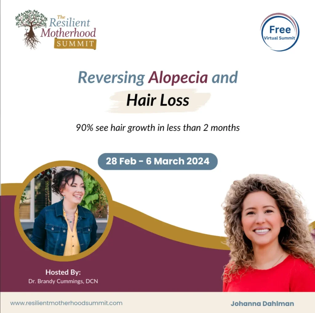Webinar on reversing alopecia and hair loss by Dr. Sonia Batra and Dr. Chelsea Collins.